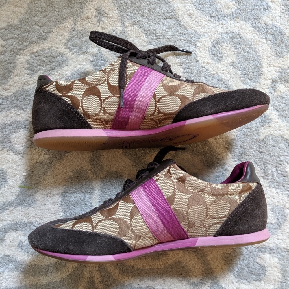 Coach tennis shoes